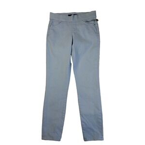 Tommy Hilfiger Women's 2 Blue Gramercy Ankle Pants Pastel Spring BOHO Coastal